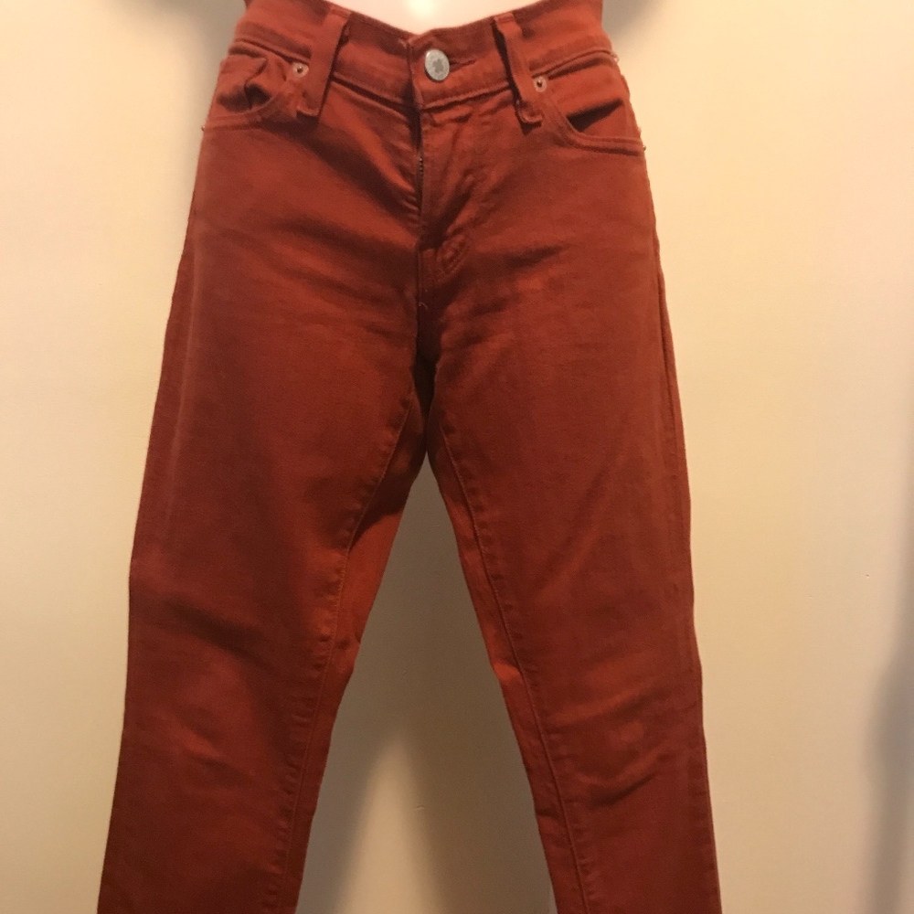Lucky Brand Burnt Red Jeans